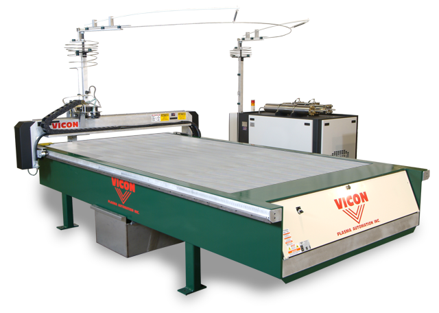 VICON Vi-Stream Waterjet Liner Cutting Table